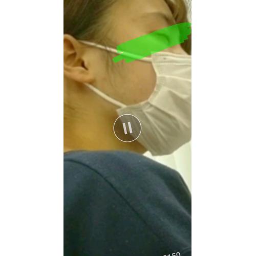 ブラ紐直しの女子D生さん、パン◯ィ直し！バレた？