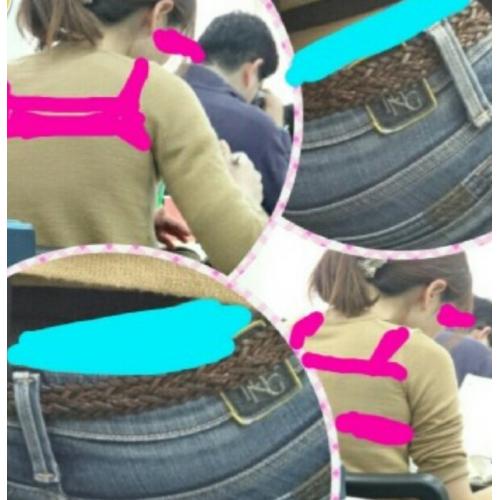 いやらしいサテンブル～パンティ縫い目まで丸見え！！真面目な...