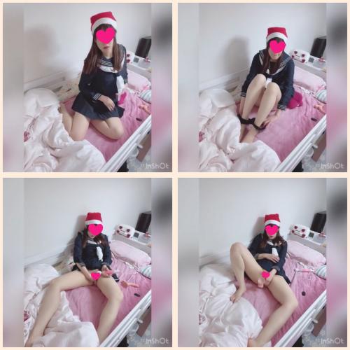 少し遅めのクリスマスプレゼント(^^)サンタコスのガキガキ...