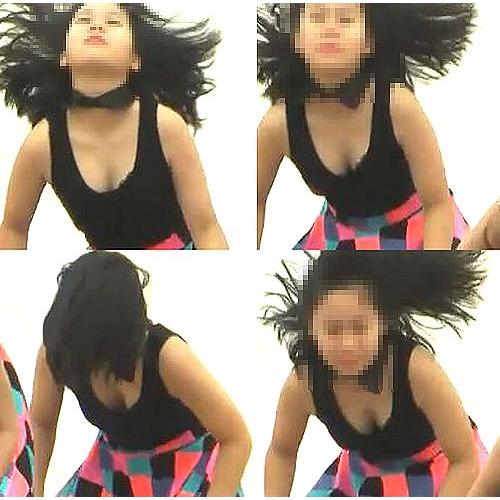 激しいダンスで楽しそう♪最高です！！t1-49【高画質動画】