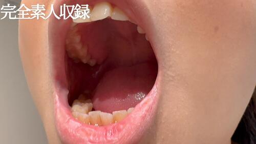 【素人・口腔フェチ】ミニマムGカップ身長１４３cmの１８歳を余す所なく撮影しました。