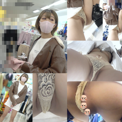 人気カリスマ店員の薄っ～い下着