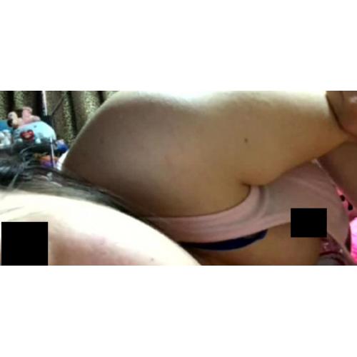 えろj〇風　20分ずっっっと浮きブラ　乳首見え　配信風　