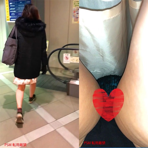 オタクで陰気な女の子パンチラ盗撮