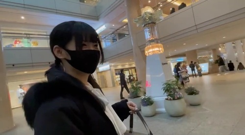 パパ活女子にデートでギリギリ露出・お触りも♡