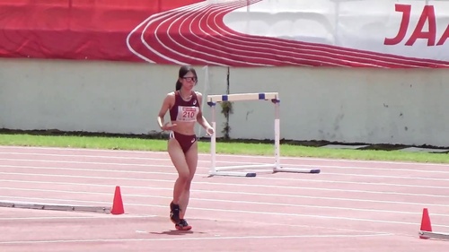日本学生陸上個人 女子走り高跳び　5選手 ⑪　約8分