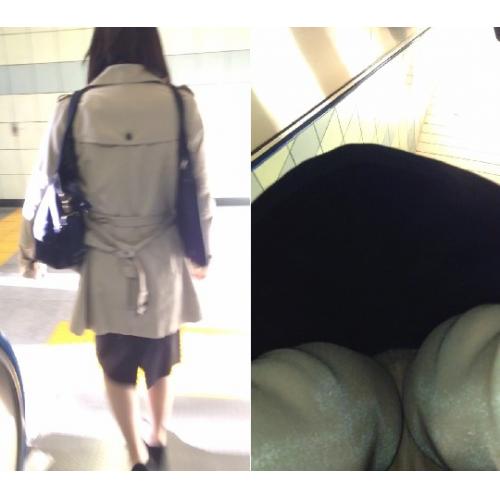 就活リクスーJDのクイコミパンスト盗撮