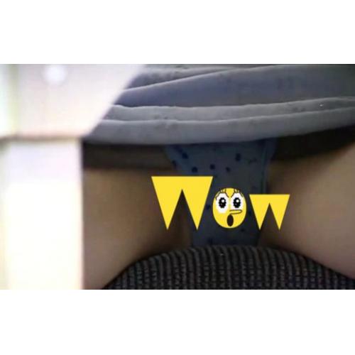 椅子パンチラ　対面接写