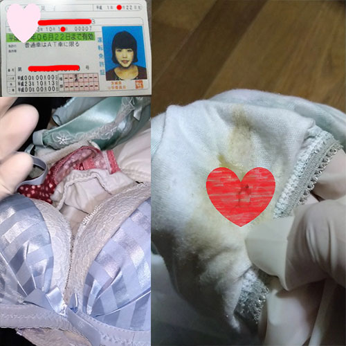 【クロッチに謎の汚れ！？】使用済み汚パンツ漁り一人暮らし部屋侵入
