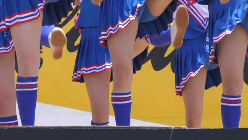 女子高大チアリーダー 06