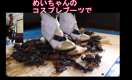 ２アングル高画質めいちゃんのコスプレブーツでザリ、カブCRUSH　VOL13