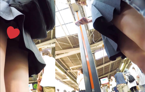 美少女J〇盗撮、まさかのバレ!?