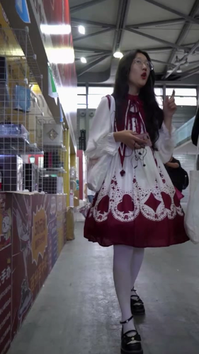 高画質 アジア圏のコスプレ逆さ128