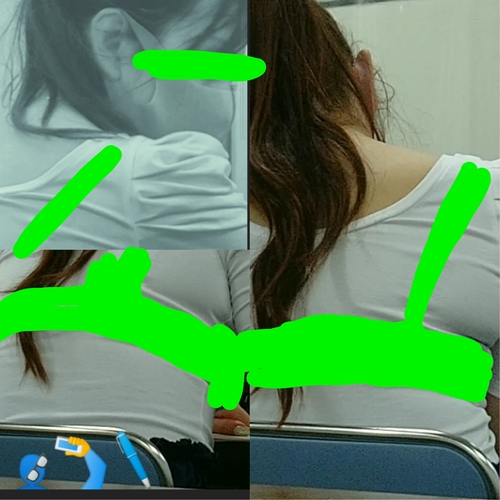 おっ牌揉みたくて溜まらん！三段ホックブ◯モロ透けjdさん！