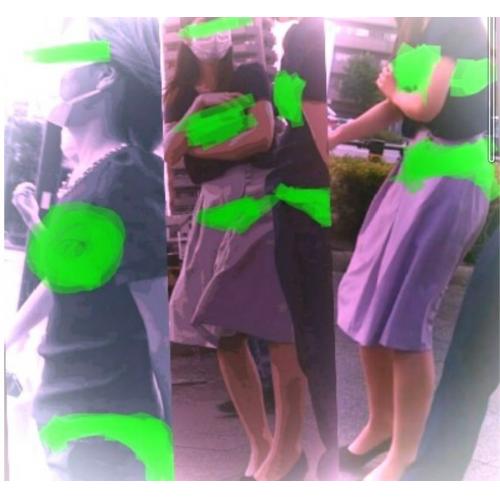 上品な英●話講●お姉さん2人！お尻透けおっ杯ペロペロ舐め（...