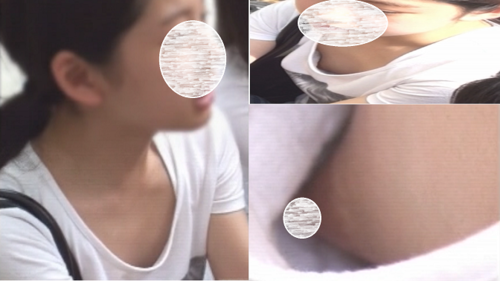 黒髪ポニーテールちゃん！ちゃんとブラしましょう！