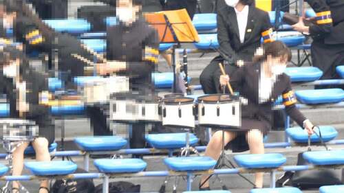 なにわガールズ1093【4K】チアとYシャツと応援と！