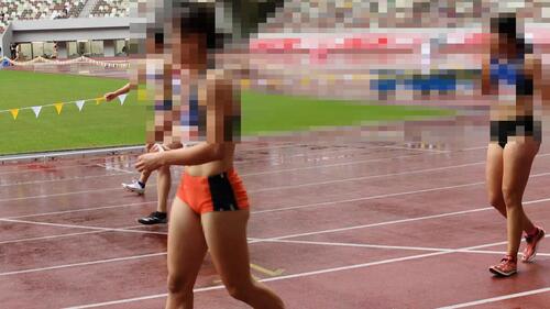 なにわガールズ1047【4K】ポージングにキュンです！　アリーナ最前列から至福の眺め！