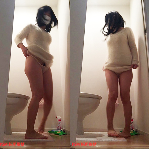 お前そんな剛毛だったんか！？友達のトイレ姿盗撮！！