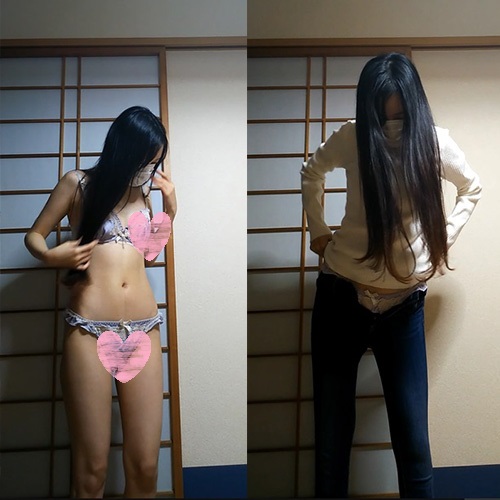 友達の妹！！民家高画質盗撮！スタイル抜群娘の着替え！