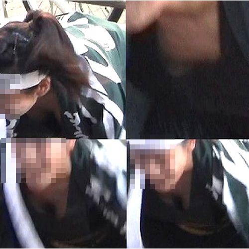 良作品完成！胸元見えまくり！！ゆれ過ぎ！！！D77-3【高...