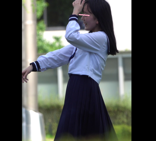 天使ちゃん最高の瞬間をロックオン