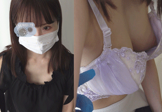 [ワクチン接種]バブみNo.1！ブラ紐引っ張るとたわわなFカップはあろう大きく立派なおっぱいが！[胸チラ]