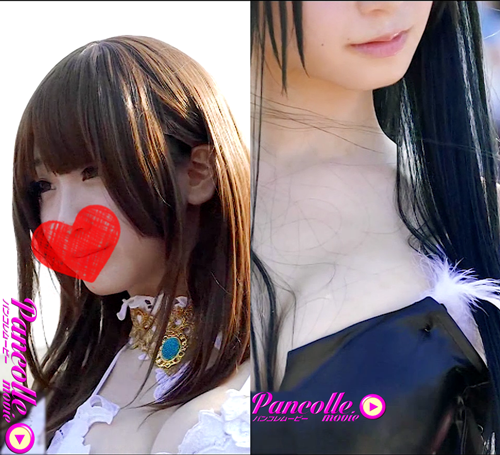 アニメのヒロイン２人イベント個撮コスプレイヤー超絶リアル美人スマホ撮り天使と女神降臨