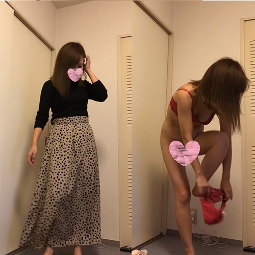 東京オシャレ女子大生の一人暮らし【着替え覗き見】