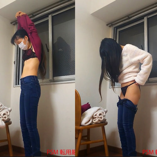 現役モデルの着替え盗撮！雑誌に載ってる超絶スタイル美女！！