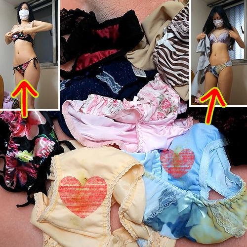 【汚パンツの神】絶対興奮の着用姿付き！美女の未洗濯使用済み...