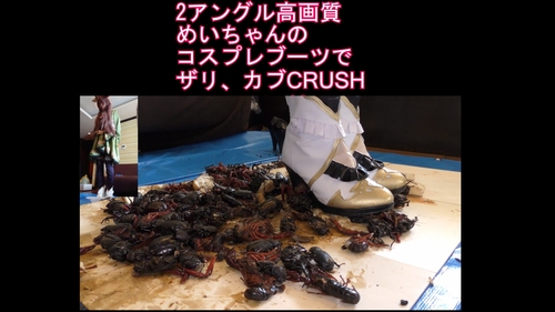 ２アングル高画質めいちゃんのコスプレブーツでザリ、カブCRUSH　VOL13