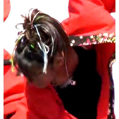 可愛い踊り子さんがとても楽しいそうに踊ってます♪大興奮しま...