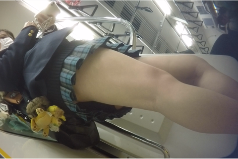 JKトレイン　ムチムチの太ももに挟まれたい その8