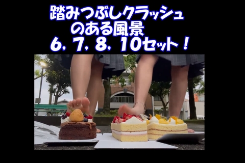 PC用 横１６：９豪華４７分踏み潰しCRUSH６，７，８，１０セット！