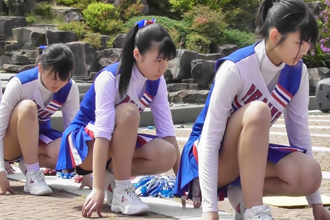 チア団女子