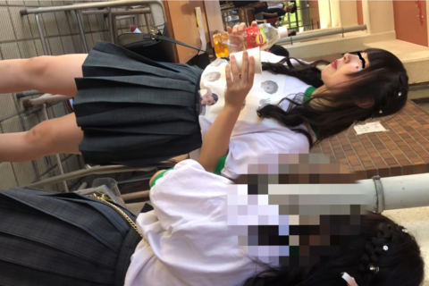 文化祭潜入　超ドレッドノート級　美少女JKデュエット