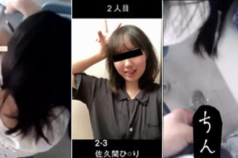 【眠り姫ぶっかけ❤】教室に侵入して、寝ている●Kたちをオカ...