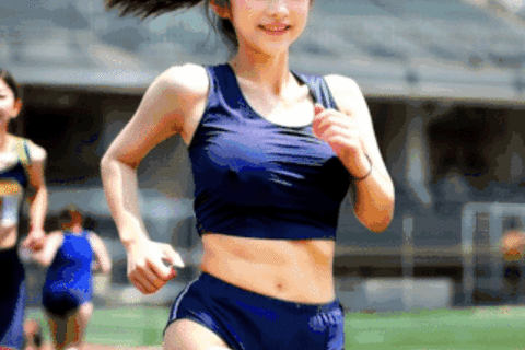 【動画】ブラを着け忘れた巨乳女子の運動会　