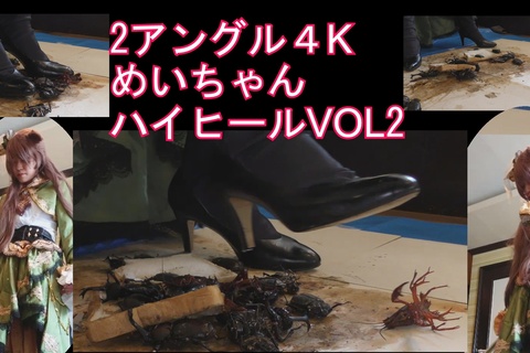 ２アングル高画質めいちゃんのコスプレハイヒールでザリ、カブ...