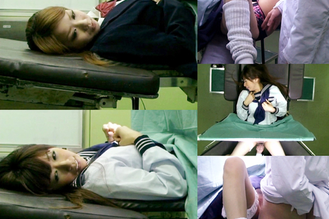 産婦人科検診で何も知らない女子学生達が悪徳医者からやられた...