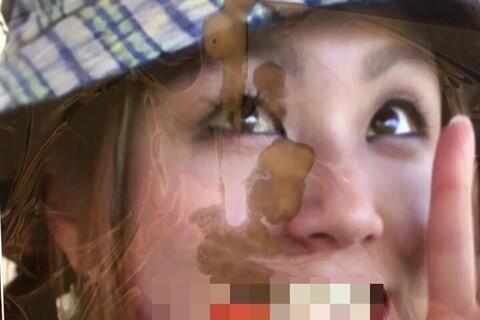 0458,(リクエスト)素人娘にぶっかけ