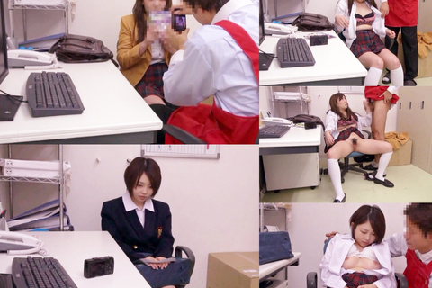 悪徳店長に捕まった女子学生達が中出し性教育される14