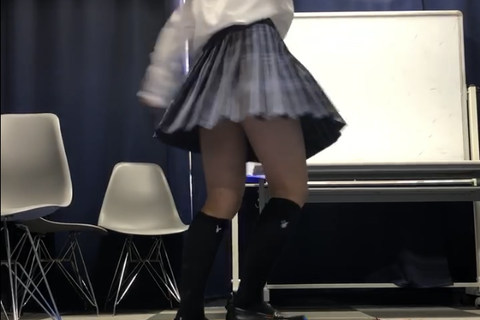 可愛いJDダンスクラッシュその⑥【制服ザリガニ編】