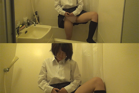 中２のオシッコが出る出る出る中年男性宅