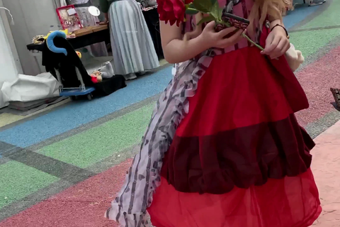 高画質 アジア圏のコスプレ逆さ85