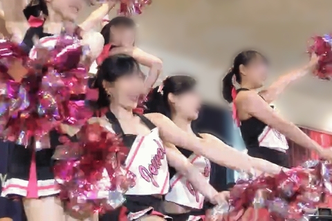 女子高大チアリーダー 01