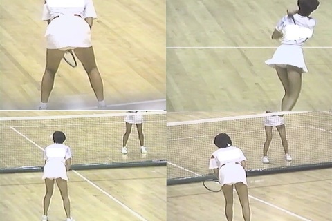 懐かしのテニス 大学生90年代前半 屋内 Part2