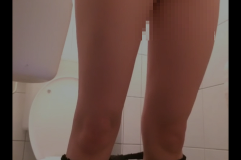 トイレリアルオナニー　