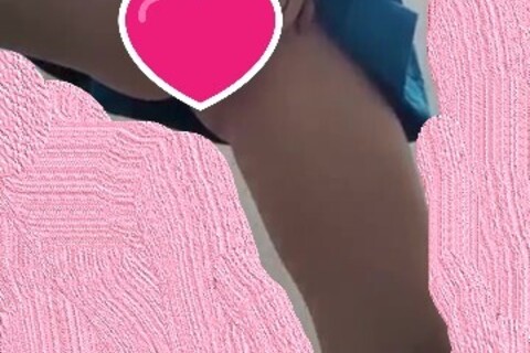 Cちゃんが野外でおな